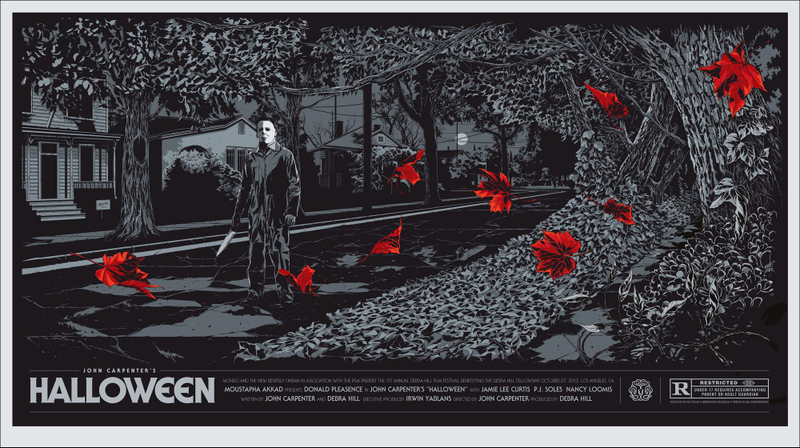 Halloween by Ken Taylor, released by Mondo. There’s also a variant edition.